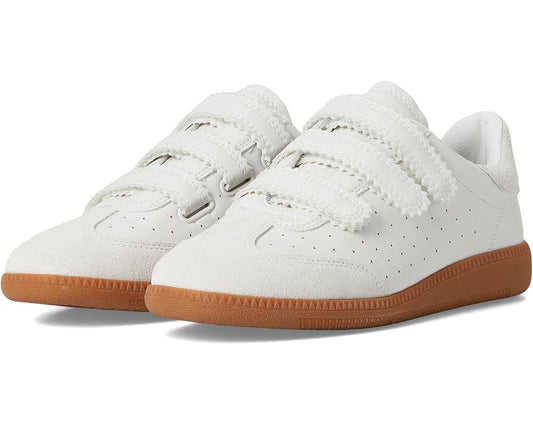 casual white sneakers